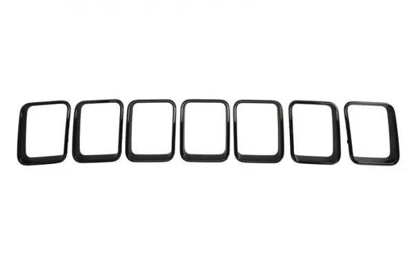 Suport grila radiator fata (set, plastic, gri) potrivit JEEP GRAND CHEROKEE IV 11.10-