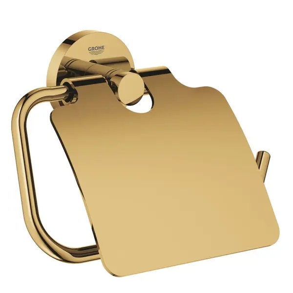 Suport hartie igienica Grohe Essentials 40367GL1, 1 rola, fixare ascunsa, lucios, Cool sunrise