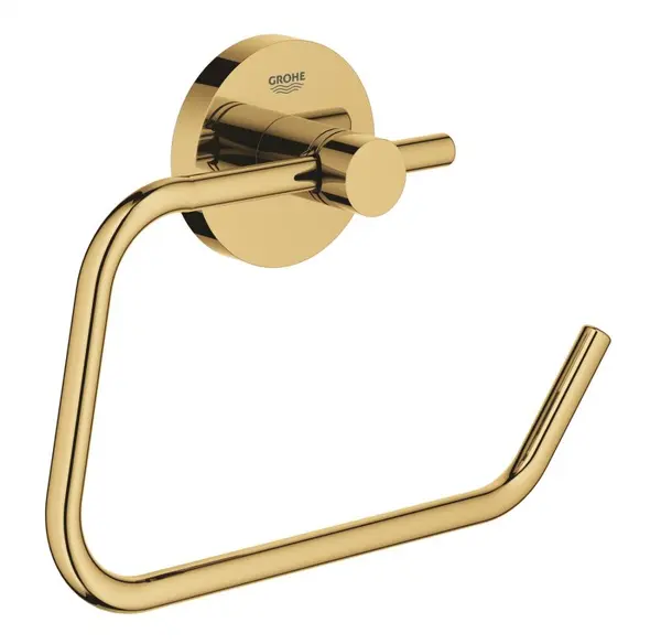 Suport hartie igienica Grohe Essentials 40689GL1, 1 rola, fixare ascunsa, lucios, Cool sunrise