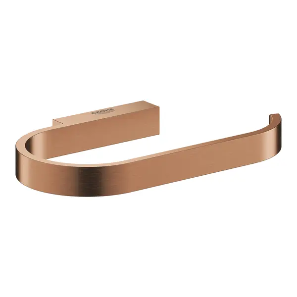 Suport hartie igienica Grohe Selection 41068DL0, 1 rola, montare pe perete, fixare ascunsa, mat, Warm Sunset