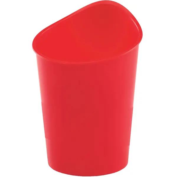 Suport instrumente de scris plastic Green2Desk rosu