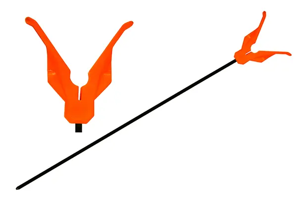 SUPORT LANSETE V PORTOCALIU 45CM