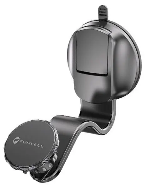 Suport magnetic auto Forcell - F-Grip MagFlex, 20 cm, MagSafe, negru