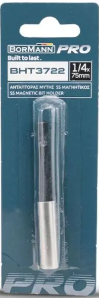 Suport magnetic pentru biți Bormann – Pro BHT3722, 1/4", 75 mm