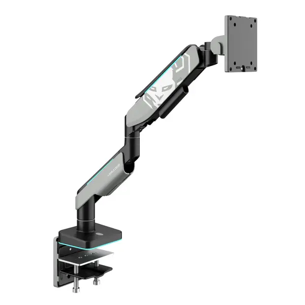 Suport monitor 49, gri/negru LED RGB X-ARM Suport monitor 49`, gri/negru LED RGB X-ARM