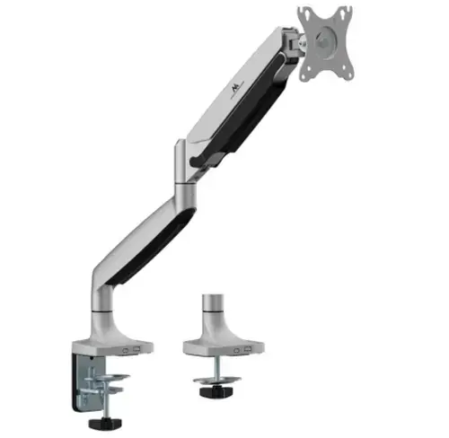 Suport monitor Maclean MC-969, 17inch - 45inch, 16 Kg (Argintiu)