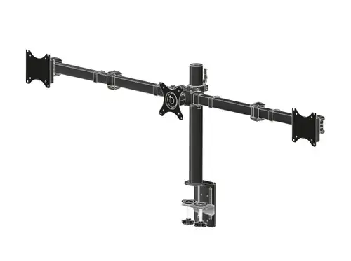 Suport monitor pentru birou iiyama DS1003C-B1, pivot 90° (Negru)