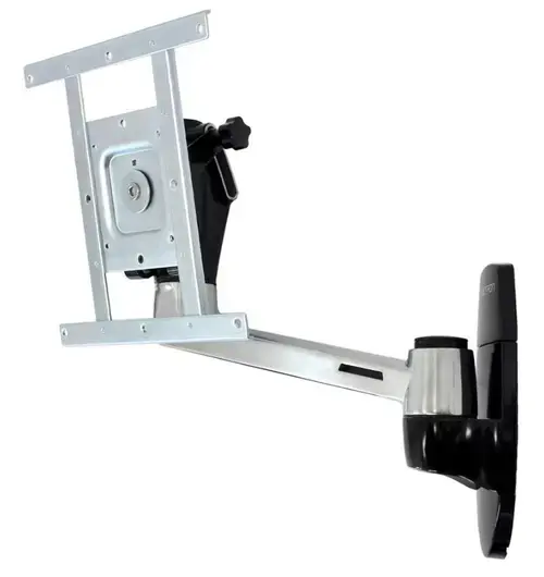 Suport monitor pentru perete Ergotron LX HD, Rotire 360, 22.7kg (Negru/Argintiu)