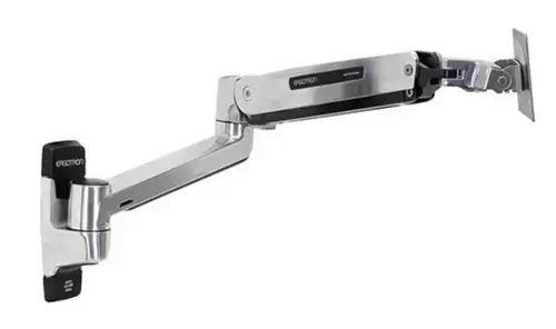 Suport monitor perete Ergotron LX 45-383-026, Pivot, Rotire 360, 13.6kg (Gri)