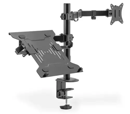 Suport Monitor si Notebook Digitus DA-90436, 17inch-32inch, 9 kg, VESA 75x75, 100x100 (Negru)