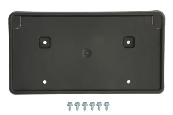 Suport montare numar inmatriculare plastic, negru potrivit RAM TRUCK RAM IV, RAM V dupa 2013