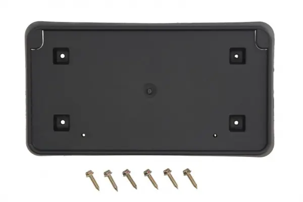 Suport numar fata (SUA, plastic, negru) JEEP GRAND CHEROKEE IV 2013-2016
