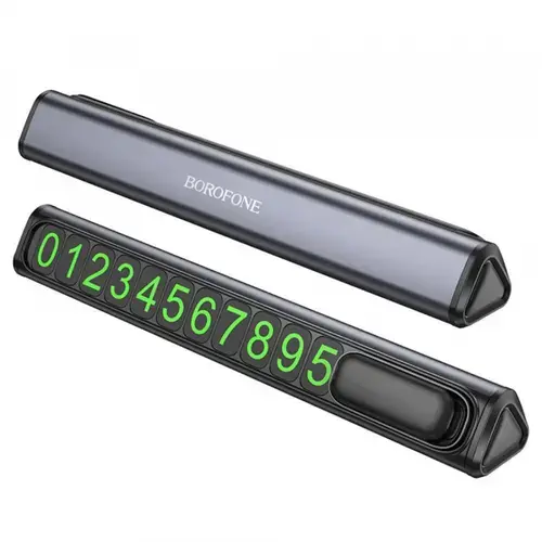 Suport Numar Telefon Auto Borofone FC3 Ronny