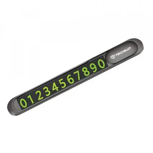 Suport Numar Telefon Auto Techsuit PNP1