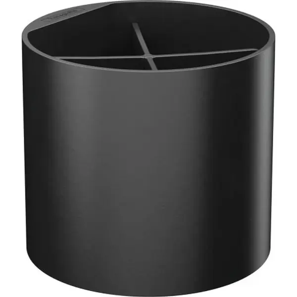 Suport pahar periute de dinti cu fixare pe bara suport, negru mat, Hansgrohe WallStoris