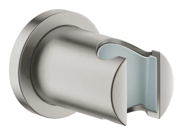 Suport para dus Grohe Rainshower, aparent, universal, mat, otel satinat, 27074DC0