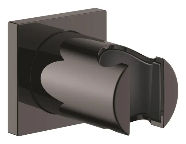 Suport para dus Grohe Rainshower, pe perete, universal, lucios, grafit, 27075A00