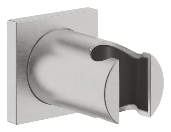 Suport para dus Grohe Rainshower, pe perete, universal, mat, otel satinat, 27075DC0