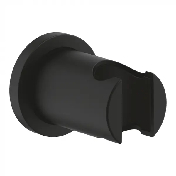 Suport para dus negru mat Phantom Black, Grohe Rainshower