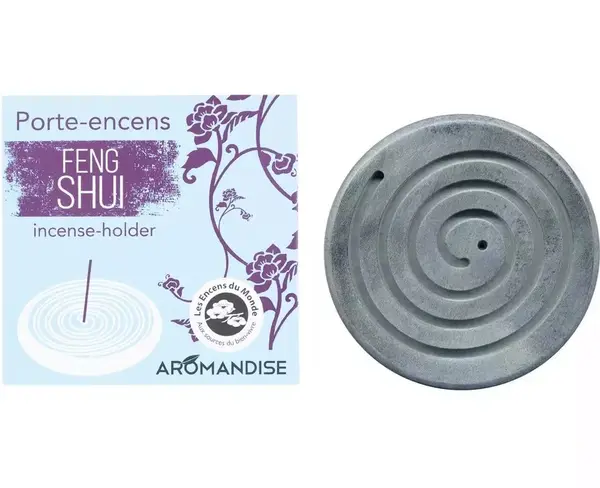 Suport pentru betisoare parfumate Aromandise din piatra Feng Shui