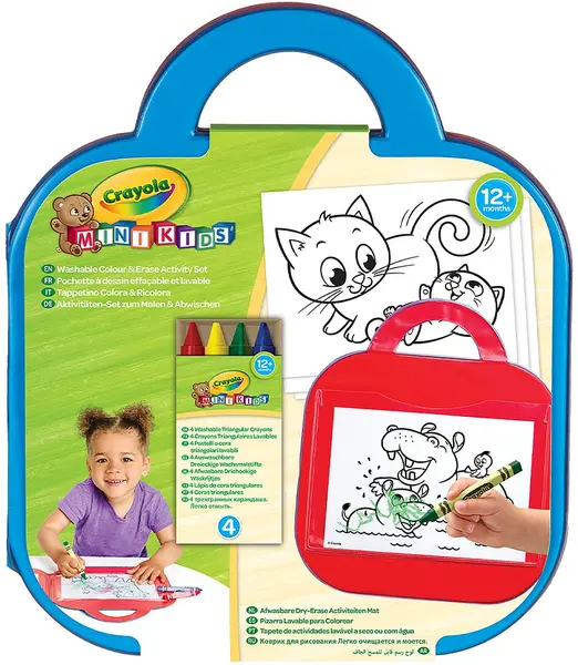 Suport pentru desen Crayola Mini Kids - Valiză