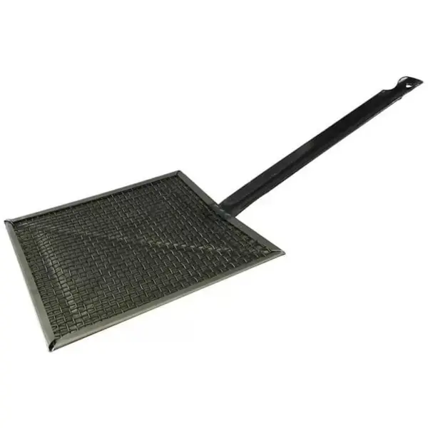 Suport pentru Prajire Paine si Legume, 20x 20 cm, Negru, Perfect Home