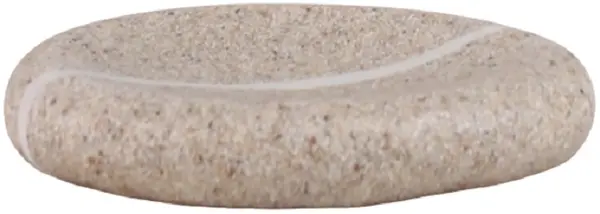 Suport pentru săpun Inter Ceramic - Echaris, 13.8 x 8.8 x 2 cm, gri