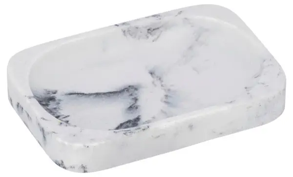 Suport pentru săpun Wenko - Desio, 12,7 x 2 x 8,8 cm, alb