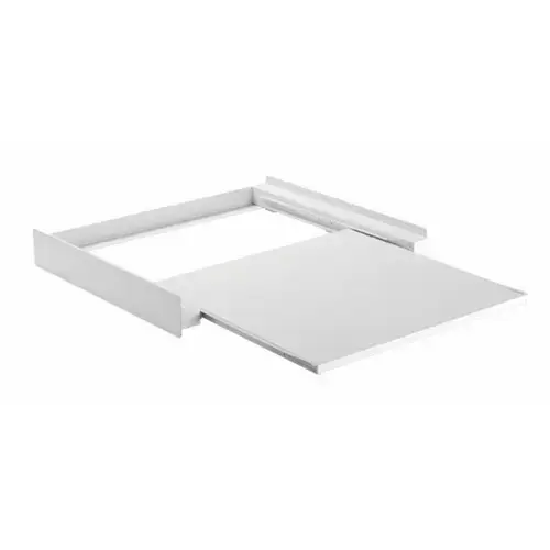 Suport pentru suprapunerea masinii de spalat si a uscatorului cu raft detasabil Tower Pro