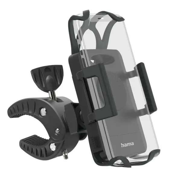 Suport pentru telefon pentru bicicletă Hama – Strong, negru