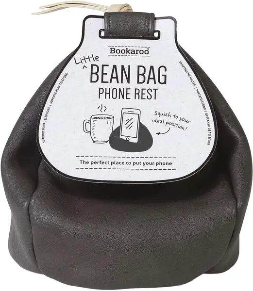Suport pentru telefon tip beanbag IF Bookaroo - Gri