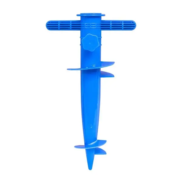 Suport pentru Umbrela Universal, Tip Burghiu, Lungime 30 cm, Albastru