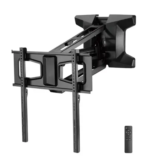 Suport Perete Electric Maclean MC-891, 37inch - 70inch, telecomanda, 35 Kg (Negru)
