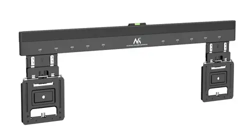 Suport Perete Maclean MC-481, 37inch-80inch, 75 kg, Ultra Slim (Negru)