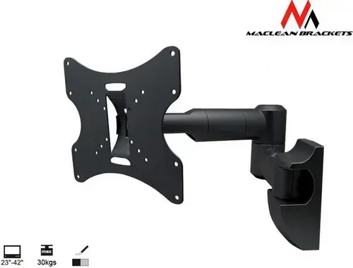Suport Perete Maclean MC-503B, 23inch - 42inch, 30 Kg (Negru)