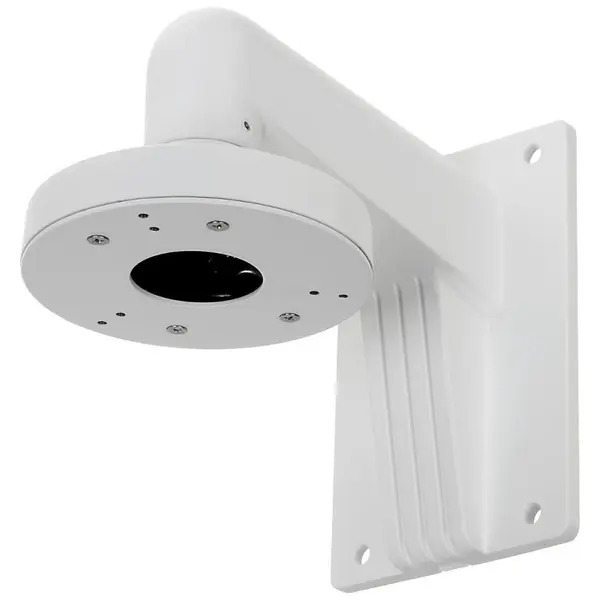 Suport prindere pe perete Hikvision pentru camere dome, aluminiu, alb, 130 x 182 x 120 mm, DS-1273ZJ-130-TRL
