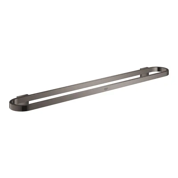 Suport prosop Grohe Selection 41056A00, 600 mm, montare pe perete, fixare ascunsa, lucios, Hard Graphite
