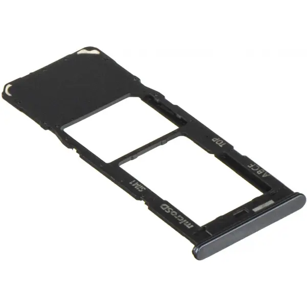 Suport SIM - Card Samsung Galaxy A23 5G A236 / A23 A235, Single SIM, Negru