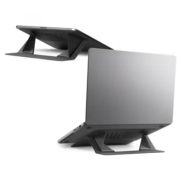 Suport Spigen Slim Fold LD201-S6 pentru Laptop max. 14inch, Negru AMP11115