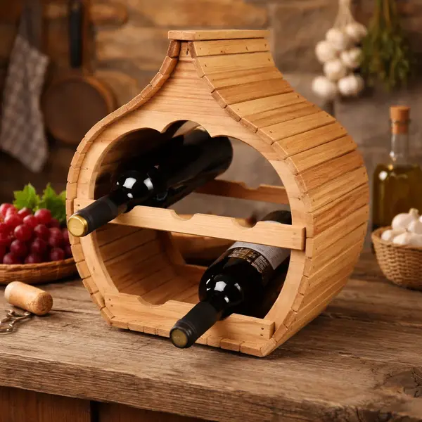 Suport sticle vin din lemn pentru 5 8 10 14 sticle. 5 sticle