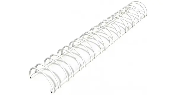 Suport stradal bicicleta cu 11 sloturi -model 0022-11 Alb