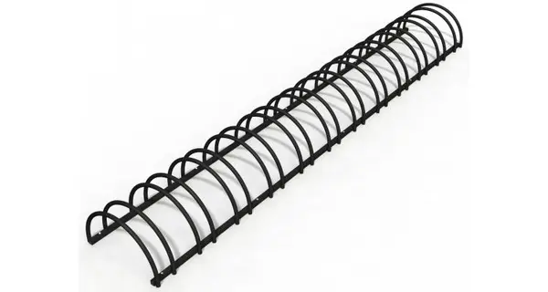 Suport stradal bicicleta cu 12 sloturi -model 0022-12 Negru