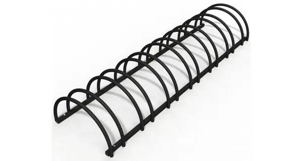 Suport stradal bicicleta cu 7 sloturi -model 0022-7 Negru