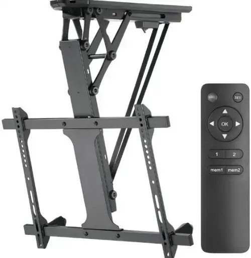 Suport Tavan Maclean MC-880, Electric, 32inch-70inch, 35 Kg (Negru)