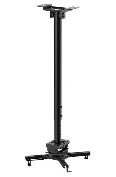 Suport tavan pt proiector Neomounts CL25-550BL1, 180°, 74.5-114.5cm (Negru)