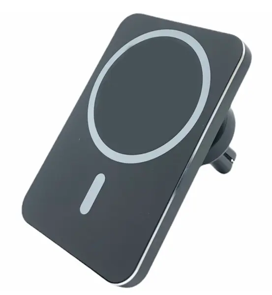 Suport telefon auto Andowl Q PD21 negru cu incarcare wireless reglabil