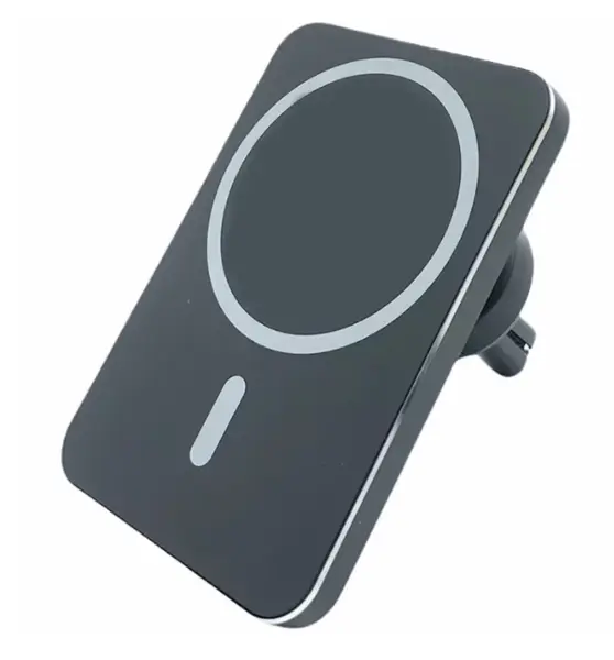 Suport telefon auto Andowl Q PD21 negru cu incarcare wireless reglabil