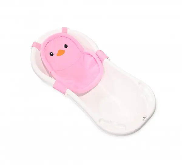 Suport tip hamac pentru cadita 0 luni+ Penguin pink