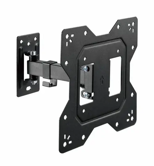 Suport TV de perete Serioux, TV68-221, compatibilitate dimensiune ecran: 23inch-43inch, compatibilitate VESA:100x100, 100x200, 200x100, 200x200, greutate maxima suportata: 30kg, distanta fata de perete: 56~204mm, inclinare: +5°~-8°, pivotare: +90°~-90°