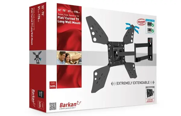 Suport TV perete Barkan FM 13-83 50kg wh Suport TV perete Barkan FM 13-83 50kg wh